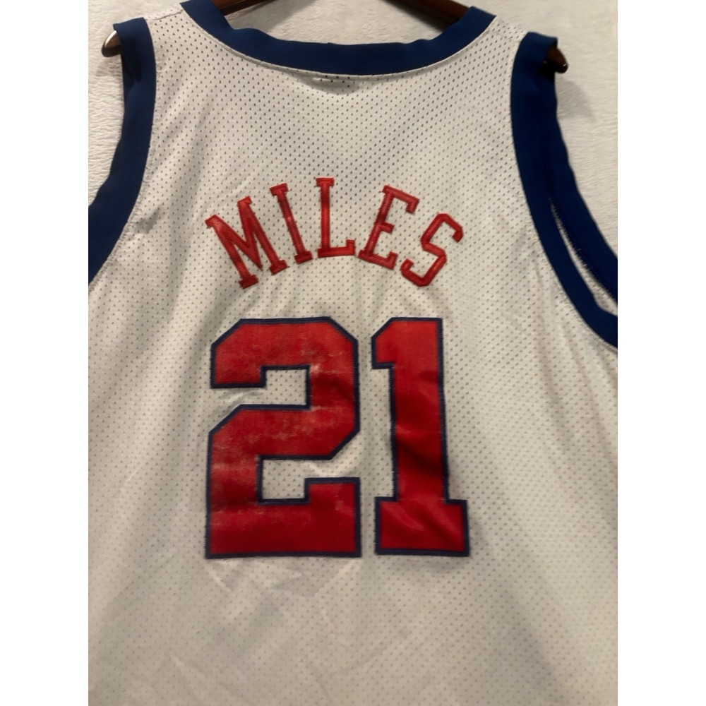 Vintage Nike Los Angeles Clippers Darius Miles‎ #21 Jersey 4XL White